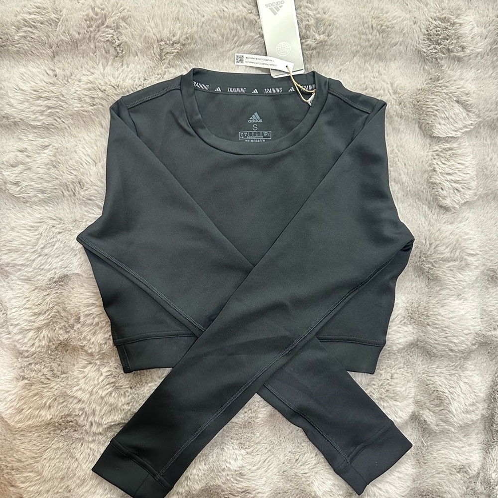 NWT Adidas sports women Jersey court long sleeves - Picture 3 of 5